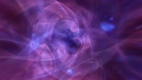 Purple Ethereal Smoke Vortex Abstract Background Seamless Loop 스톡 동영상 343110494