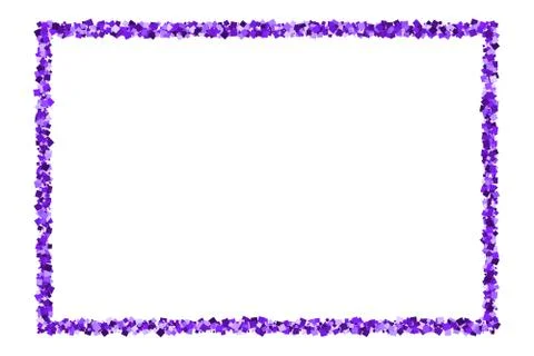 Purple explosion of confetti. 스톡 일러스트