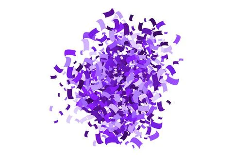 Purple explosion of confetti. 스톡 일러스트