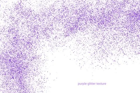 Purple Explosion Of Confetti Stock-Illustration