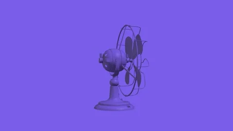 Purple Fan Video stock 145764244