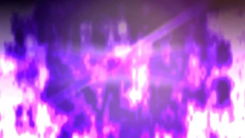Purple fire abstract flow background seamless loop glowing magic energy texture 動画素材 331514033