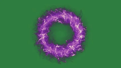 A purple fire ring Stock Footage 336971285