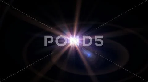 Purple flare expose Stock Illustration