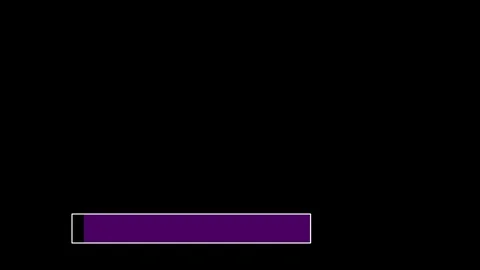 Purple Flash Lower Third Stock Footage 96229835