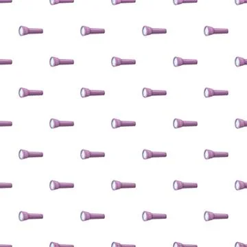 Purple flashlight repeating seamless pattern background Stock Illustration