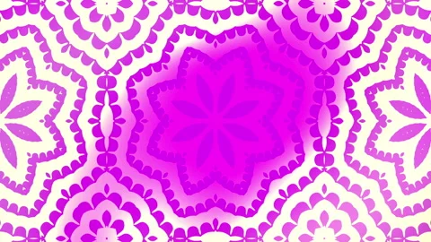 Purple floral patterns ripple softly across the screen Stock Footage 338314654
