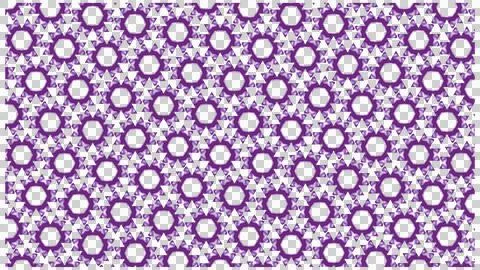 Purple Floral Seamless Pattern on Dark Background Stock Illustration