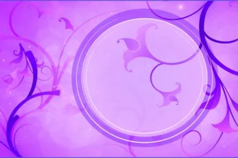 Purple Flourish Background 01 Stock Footage
