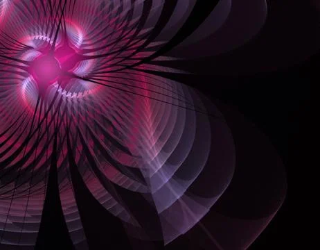 Purple flower background Stock Illustration