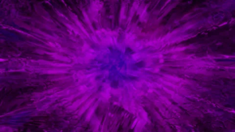 Purple Fluid Crystals Background 4K 60 FPS Stock Footage 260698064