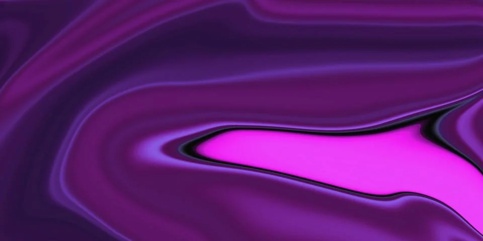 Purple fluid marble texture flows with bright pink accents across a dark ba.. Stock Illustration