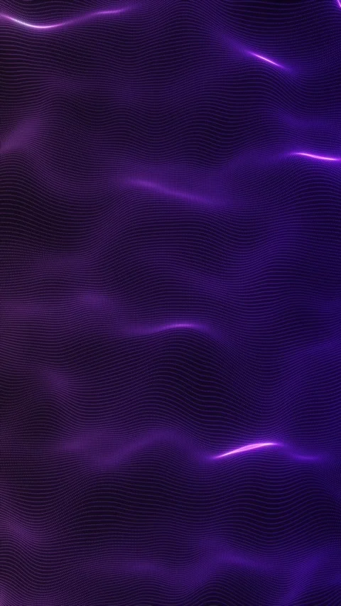 Purple Fluid Wireform Waves Stock Footage 312818392