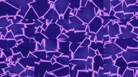 Purple Fractured Glass Pattern Background Video. Stock Footage 329928945