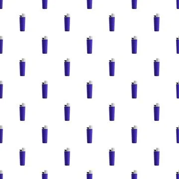 Purple gas lighters forming seamless pattern background 스톡 일러스트