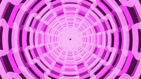 Purple Gear Shape Zoom Stock Footage 100386982