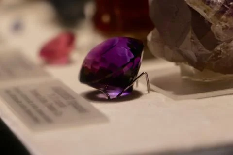 Purple Gem Foto stock