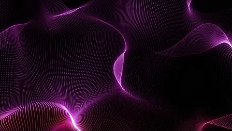 Purple genesis wave abstract background animation Stock Footage 237202989