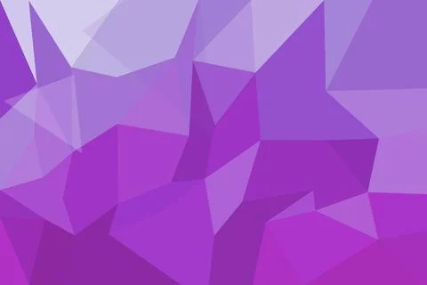 Purple geometric abstract background with triangles and polygons Stock Illustration