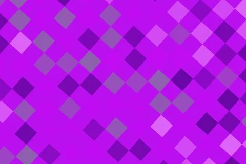 Purple geometric abstract pattern with squares and diamonds Stock Illustration