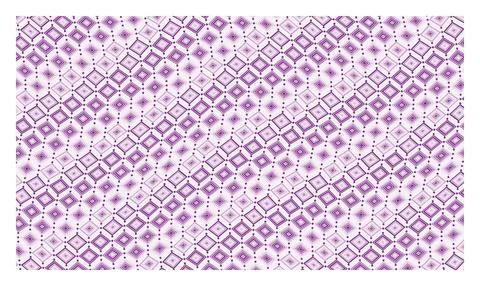 Purple geometric diamond pattern seamless repeating on light background. Stock Illustration