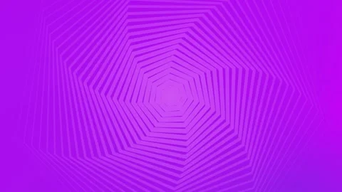 Purple Geometric Lines Hexagonal Abstract Background Loop. Stock Footage 286774993