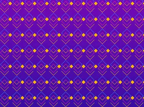 Purple geometric pattern background for hispanic heritage Stock Illustration