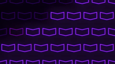 Purple geometric pattern on black background Stockbeeldmateriaal 292963692