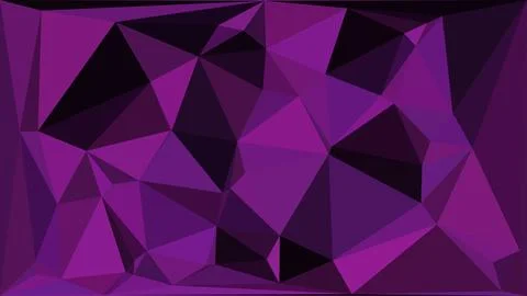 Purple geometric polygon abstract background Stock Illustration