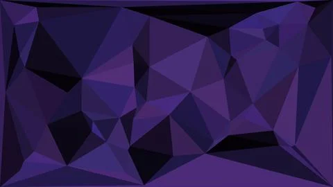 Purple geometric polygon abstract background Stock Illustration