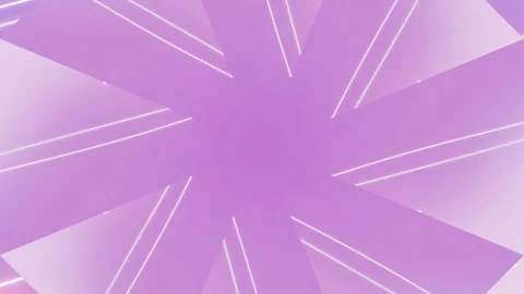 Purple Geometric Shapes Rotating Motion Graphics. Stock Footage 331489664