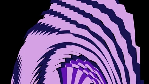 Purple Geometric Wave Motion Background Animation Stock-Footage 346602280