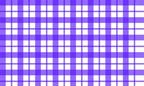 Purple Gingham Check Pattern Seamless Fabric Background Grid Textile Textur.. Illustrazione stock