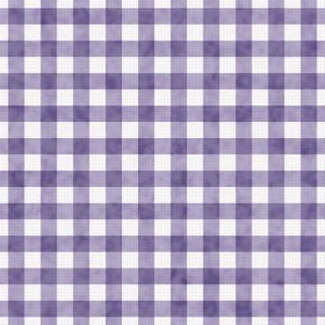 Purple gingham pattern repeat background Stock Illustration
