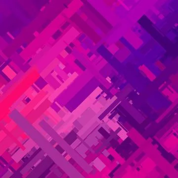 Purple Glitch Background Stock Illustration