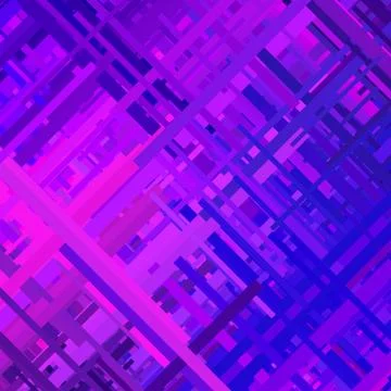 Purple Glitch Background Stock Illustration