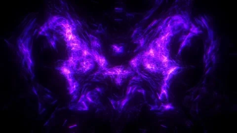 Purple Glitch Noise Field Loop Stock Footage 326735791