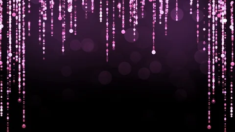 Purple Glitter Particles Motion Stock Footage 97896012