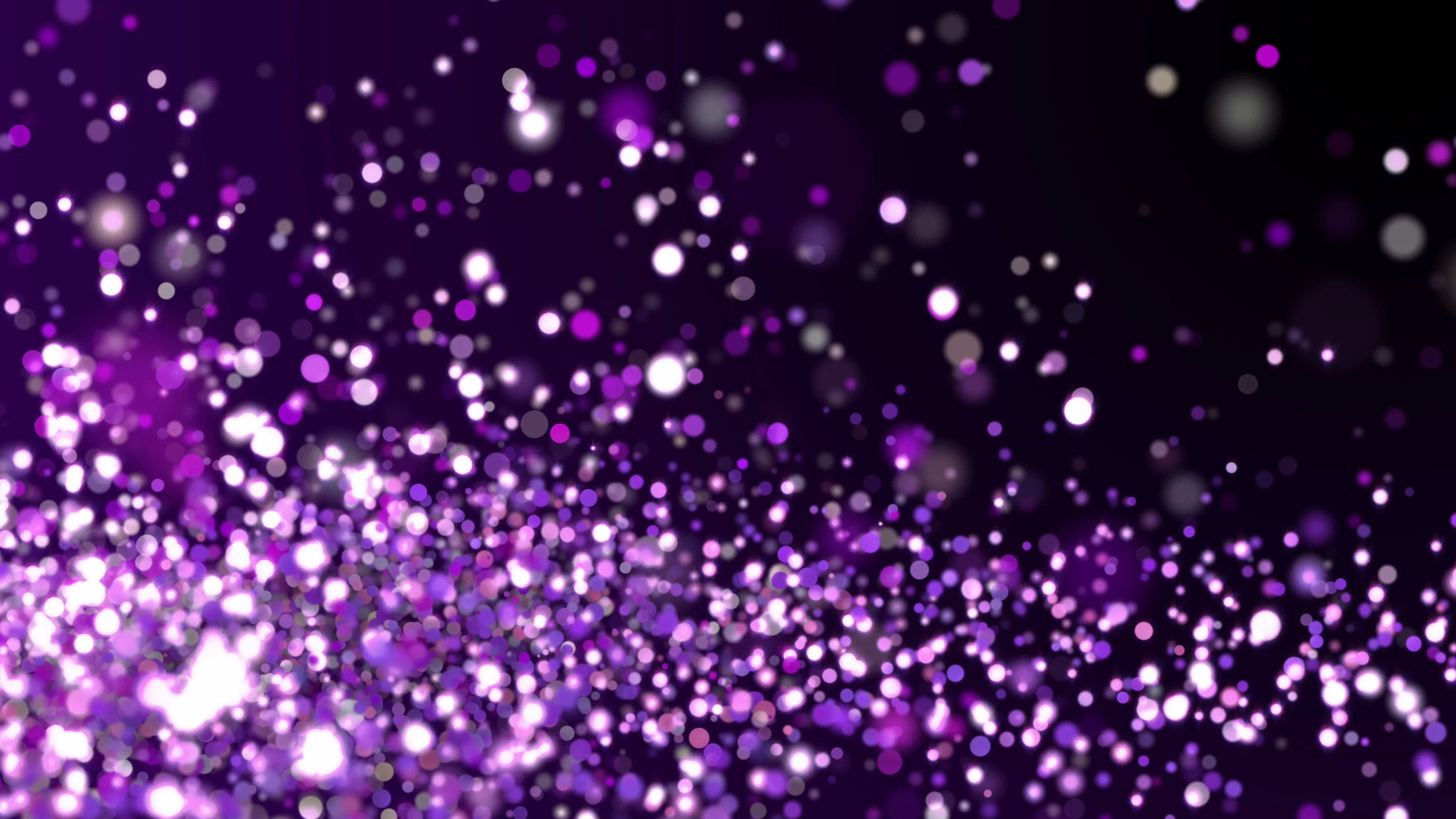 Purple glitter sparkles texture on dark , Stock Video