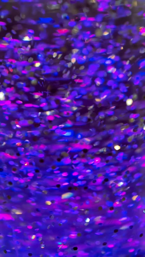 Purple Glitter Vertical Wallpaper Background 4K Slow Motion B-roll Footage Stock Footage 313359663