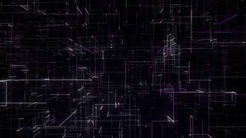 Purple global network fast mass link code backdrop. Color signals media net.. Stock Footage 246088647