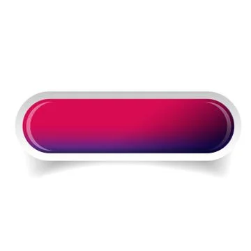 Purple glossy web bar button vector Stock Illustration