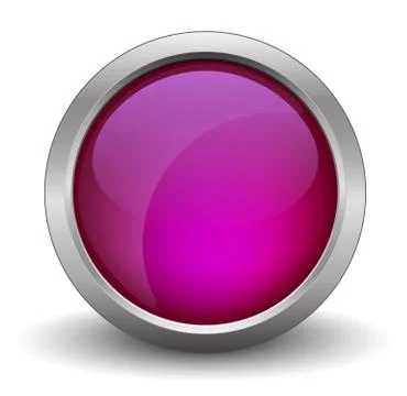 Purple  glossy web button, beautiful Internet button Stock Illustration