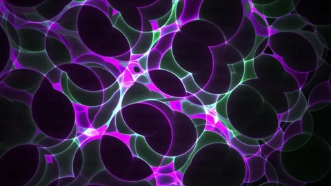 Purple Glowing Abstract Cellular Pattern for Dynamic Motion Graphics Backgr.. Stock Footage 343752636