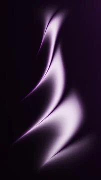 Purple glowing curved light forms on a dark background, a bold futuristic a.. 스톡 일러스트
