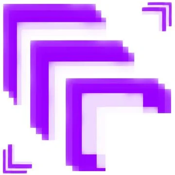 Purple Glowing Neon Speech Bubble seamless patterns. Stock Illustration