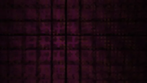 Purple Glowing Pixel Grid Squares Animated Background for Technology and Ev.. Stock Footage 345373391
