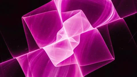 Purple glowing quantum abstract background Stock Illustration