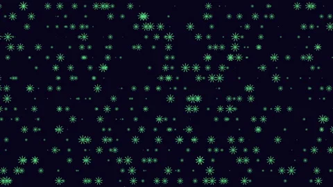 Purple glowing star particles falling on dark background for festive celebration 스톡 동영상 334139554
