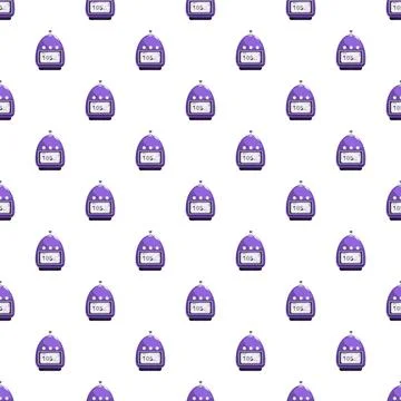 Purple glucometer pattern displaying blood glucose level Illustrazione stock